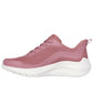 Skechers Women's Bobs Squad Waves Still Wading Trainers in Rose