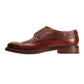 Ben Sherman Archie Brogue Leather Men's Burgundy Lace-Up Shoes