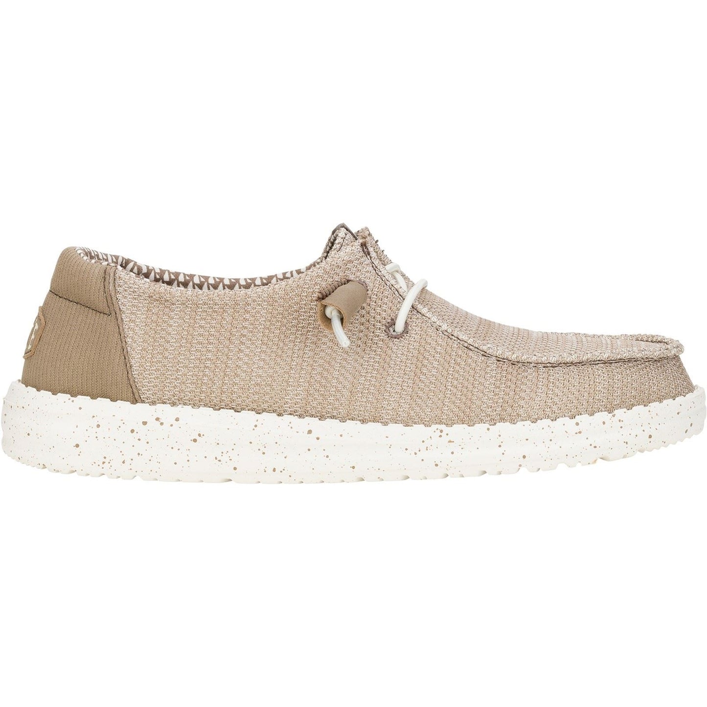 HEYDUDE Women's Wendy Stretch Mesh Shoes in Walnut