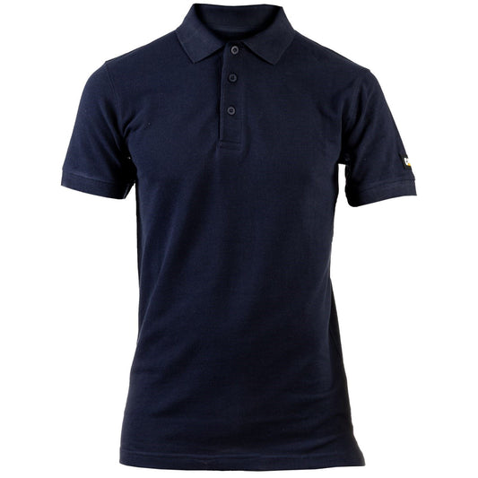 Caterpillar Men's Essentials Polo Shirt in Navy