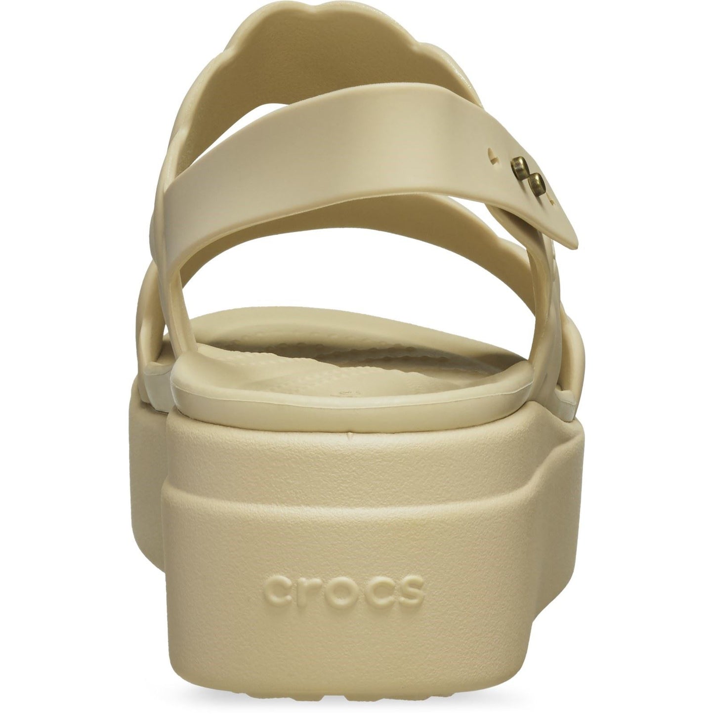 Crocs Brooklyn Woven Thermoplastic Women's Chai Sandals