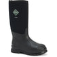 Muck Boots Chore Classic Hi Patterned Wellington in Black