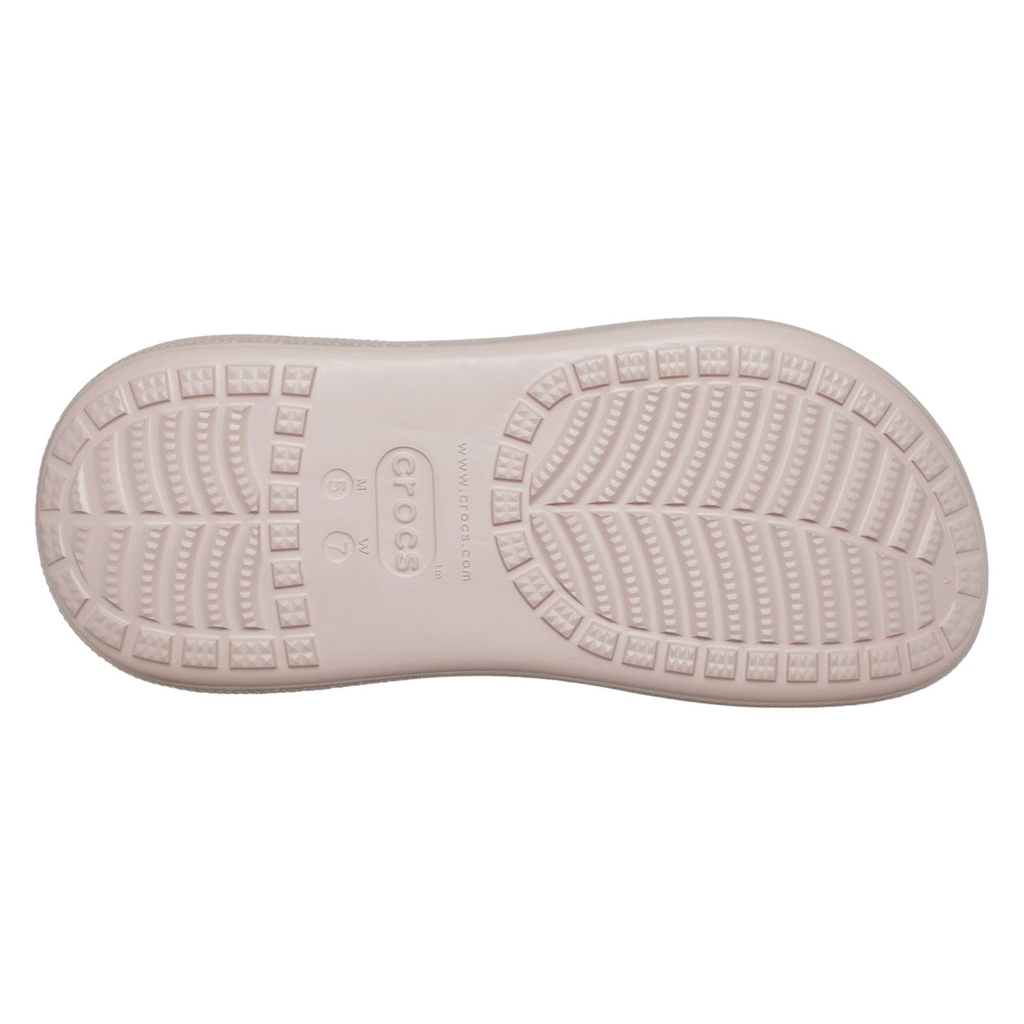 Crocs Unisex Classic Crush Clog in Pink Clay