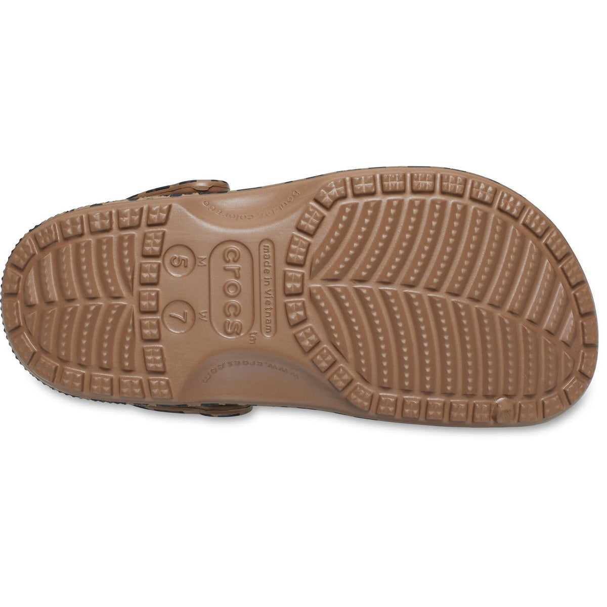 Crocs Classic Animal EVA Women's Sepia/Leopard Clogs