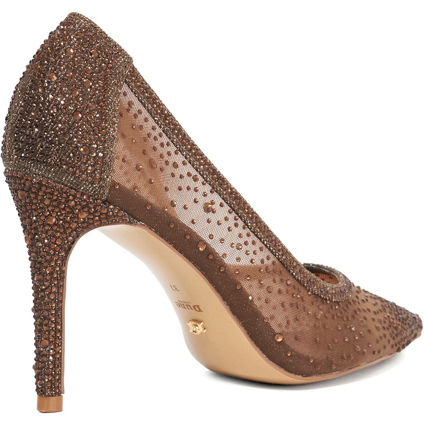 Dune Brightest Women's Dark Brown Shoes