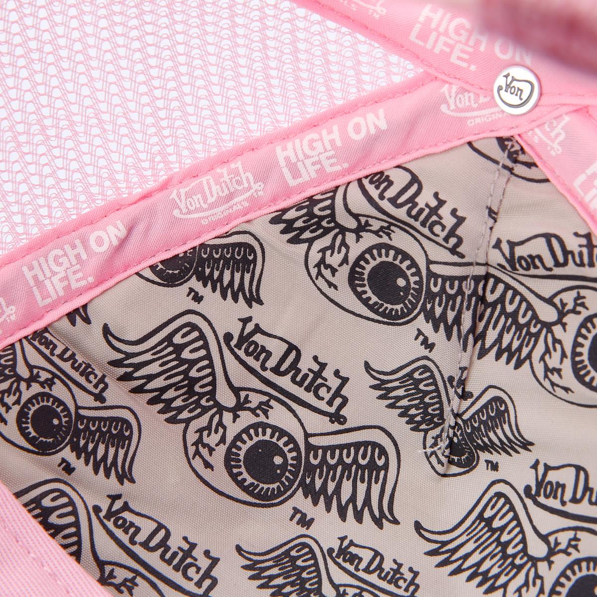 Von Dutch Trucker Mesa Women's Pink Caps