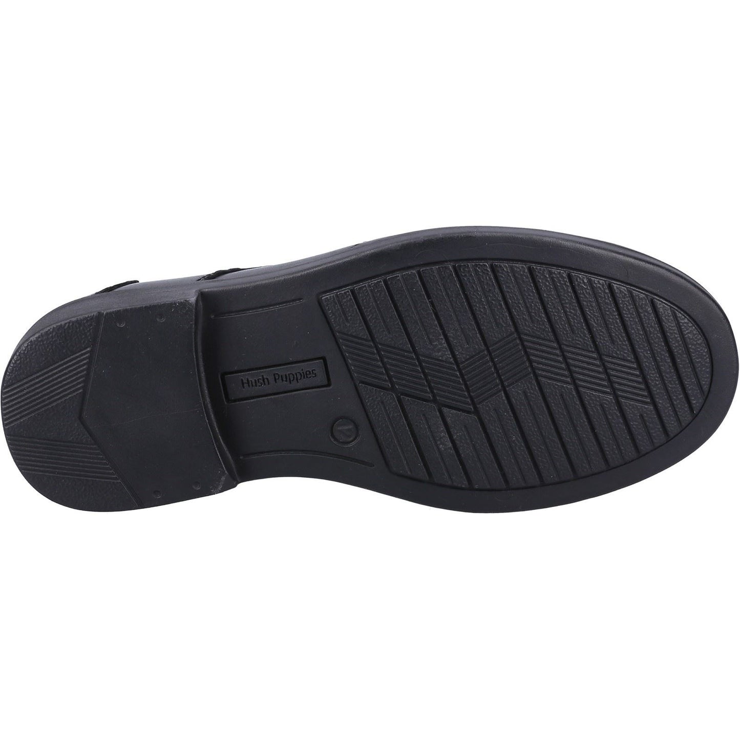 Hush Puppies Toby Leather Black Loafers