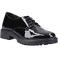 Hush Puppies Aubrey Leather Black Derby Shoes