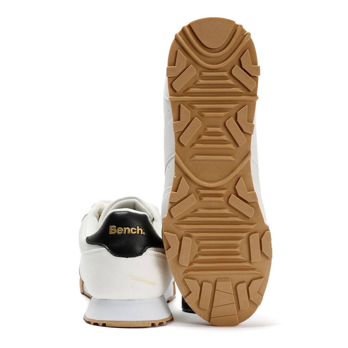 Bench Murray Men's White/Gum Trainers