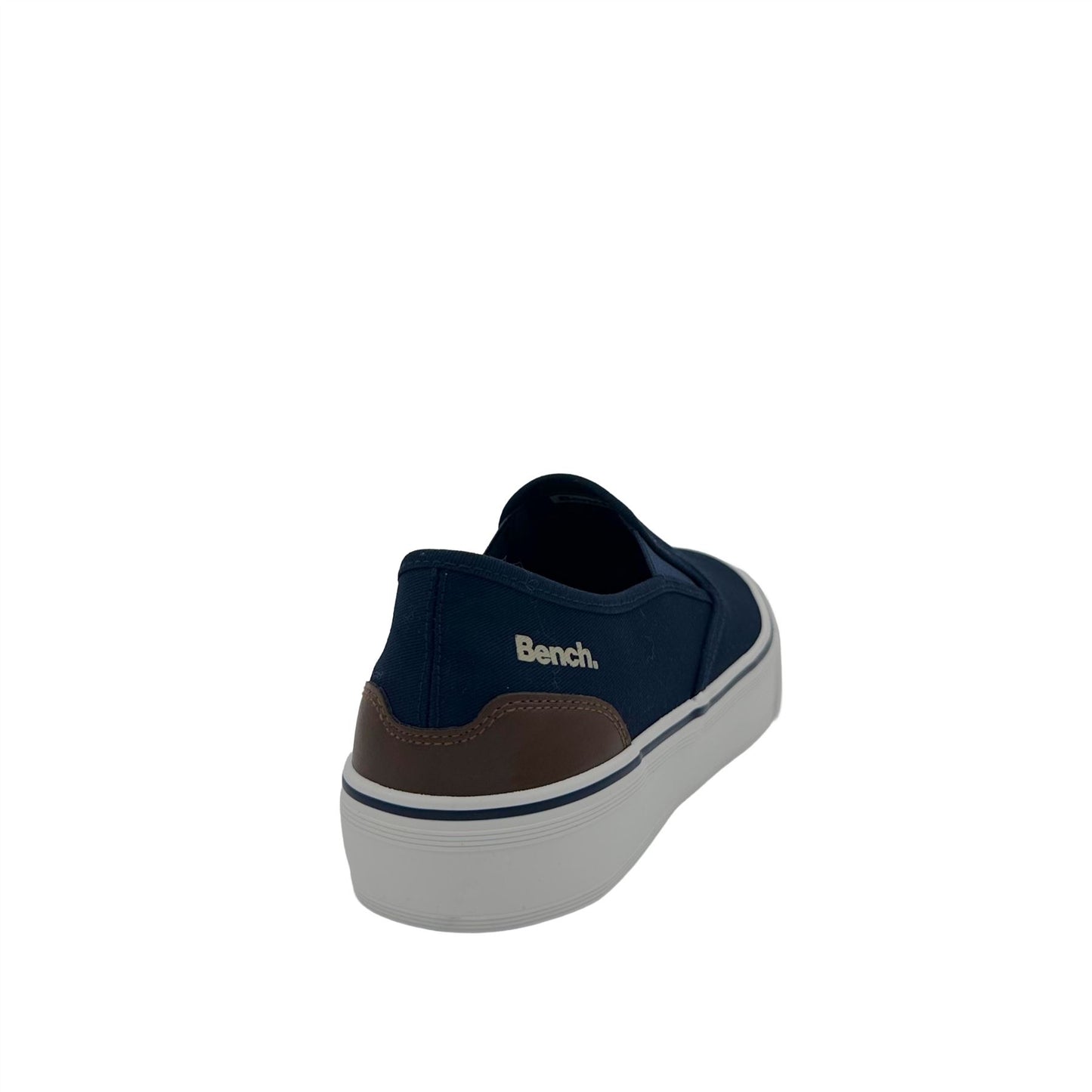 Bench Dalton Canvas Slip On Men's Navy Trainers