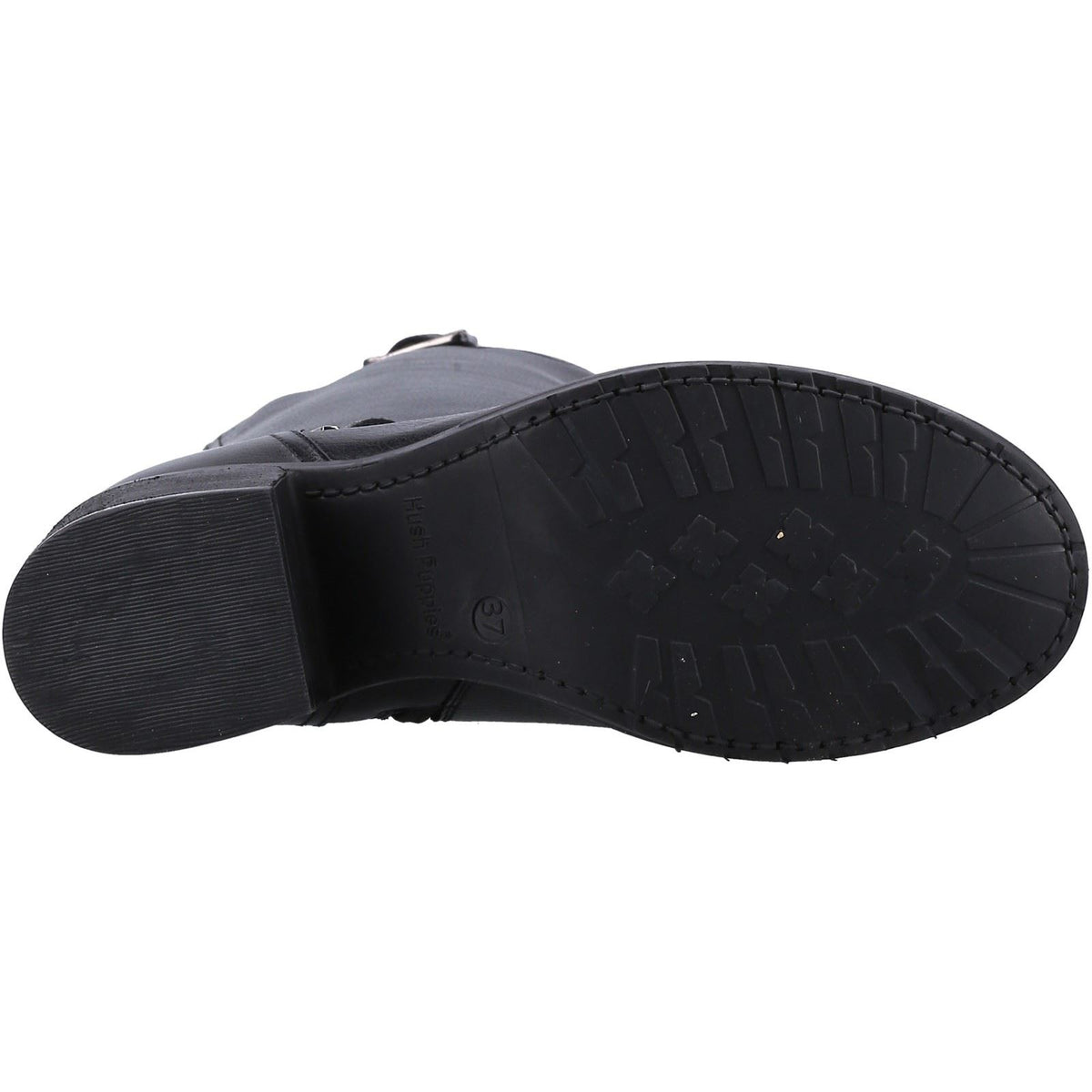 Hush Puppies Women's Heidi Boot in Black Leather