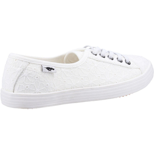 Rocket Dog Chow Chow Cotton Women's White Trainers