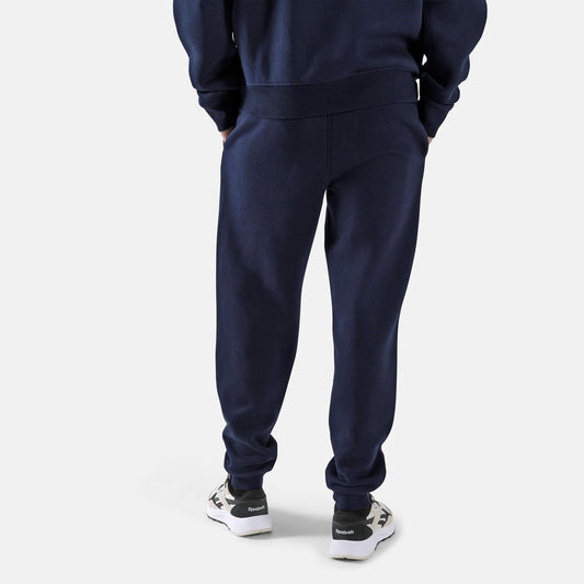 Reebok ID 2-Colour Logo Cuffed Cotton Men's Blue Joggers