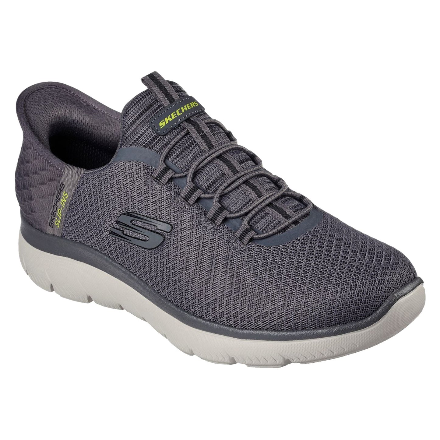 Skechers Men's Slip-ins: Summits - High Range Shoes in Charcoal