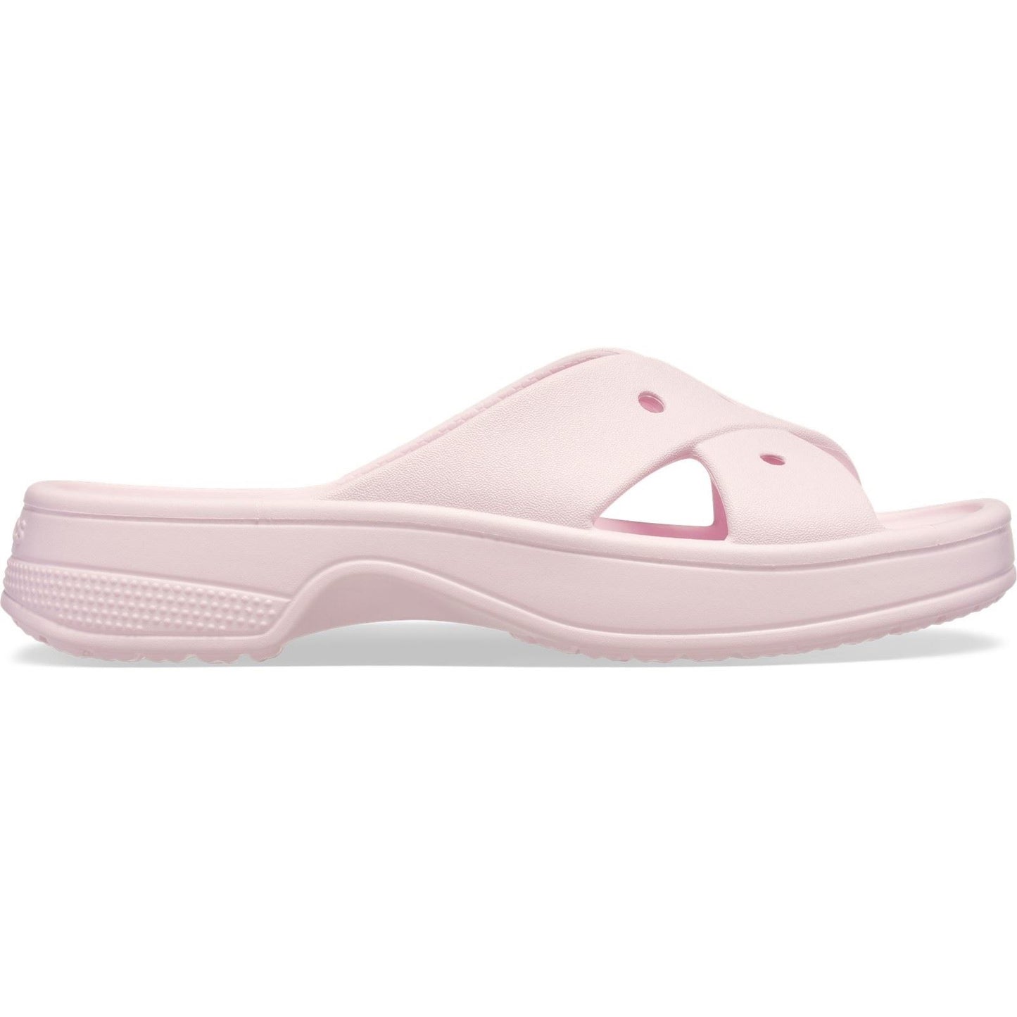 Crocs Classic Cross Strap Thermoplastic Women's Pink Milk Sandals