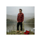 Hard Yakka Men's Long Sleeve Check Flannel Shirt in Red