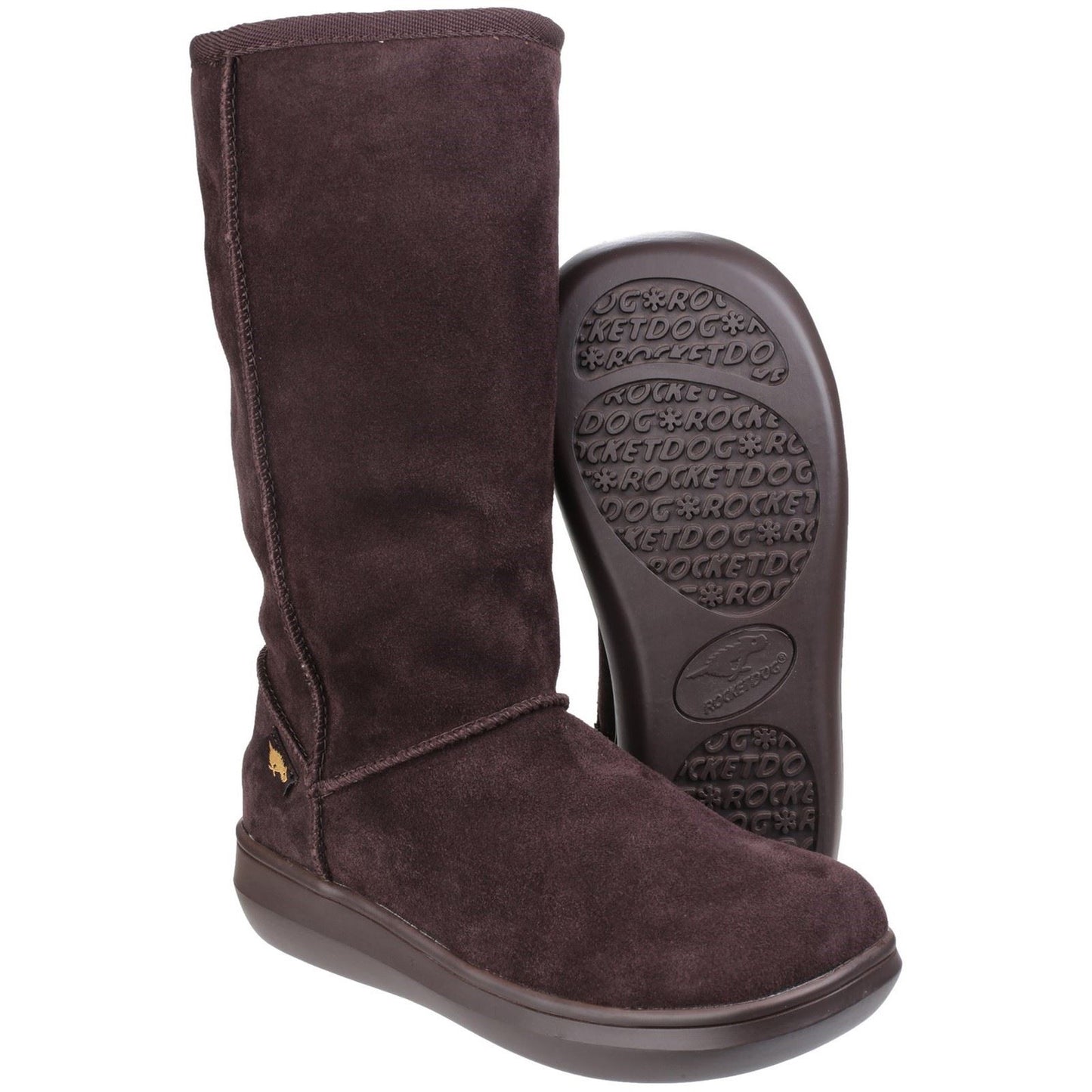 Rocket Dog Women's Sugardaddy Pull on Boot in Chocolate