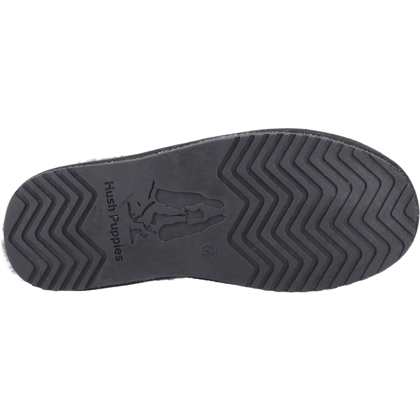 Hush Puppies Anika Suede Women's Black Slippers