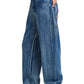 Ed Hardy Crawling Dragon Washed Women's Mid Blue Jeans
