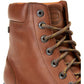 Base London Nickel Leather Men's Tan Ankle Boots