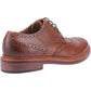 Cotswold Men's Quenington Leather Goodyear Welt Shoe in Brown