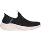 Skechers Women's Ultra Flex 3.0 Shoe in Black/Rose Gold