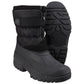Cotswold Men's Chase Touch Fastening and Zip up Winter Boot in Black
