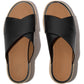 Fitflop Platfforms Leather Women's Black Sandals