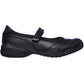 Skechers Velocity Pouty Leather Junior Black Shoes