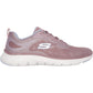 Skechers Women's Flex Appeal 5.0 Cruising Thru Trainers in Mauve/Light Blue