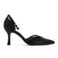 French Connection Nina Rhinstone Stilleto Women's Black Heels
