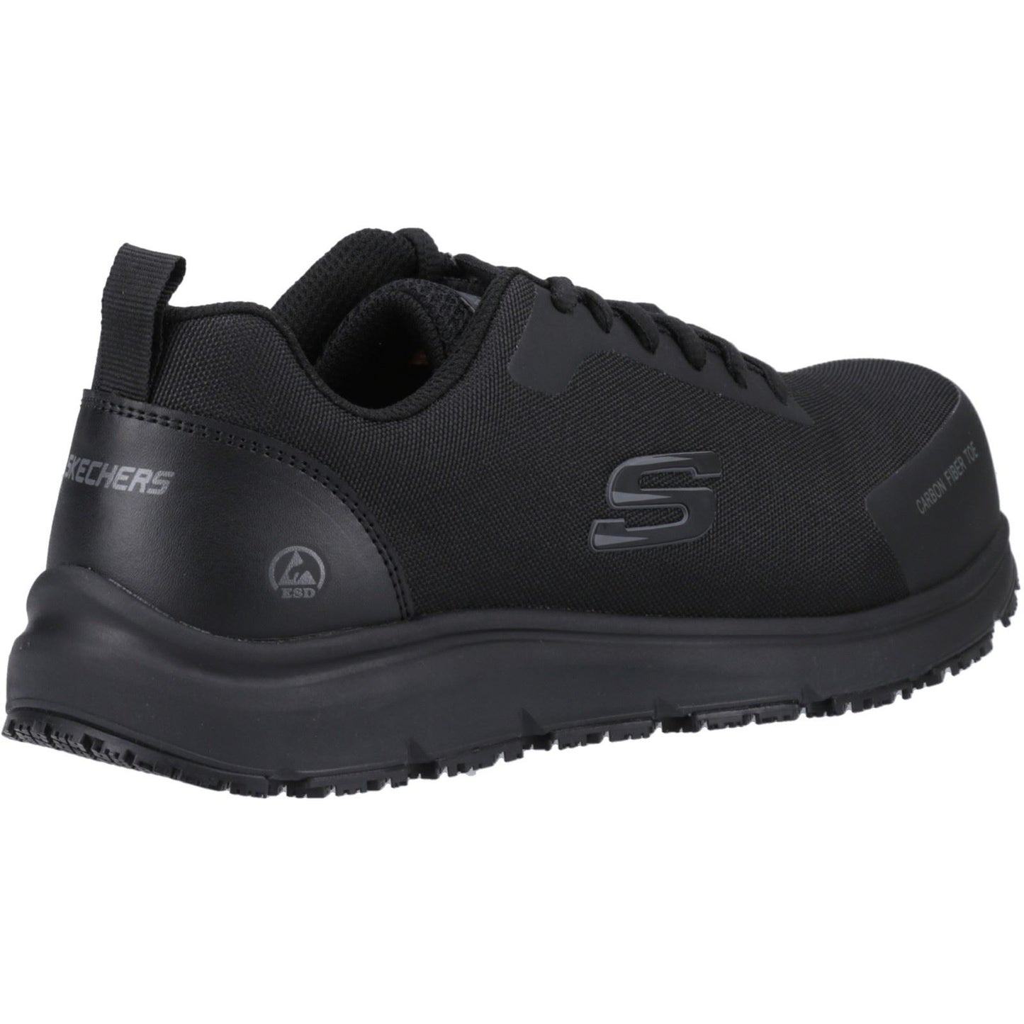 Skechers Workwear Ulmus SR Safety Toe Mesh Men's Black Safety Trainers
