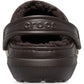 Crocs Classic Lined EVA Women's Espresso Clogs