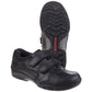 Hush Puppies Jezza Youth Boys Black Leather Loafers