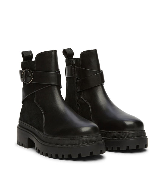 Osprey London The Boston Leather Women's Black Boots