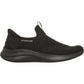 Skechers Ultra Flex 4.0 Pure Dream Textile Women's Black Knit/Trim Trainers