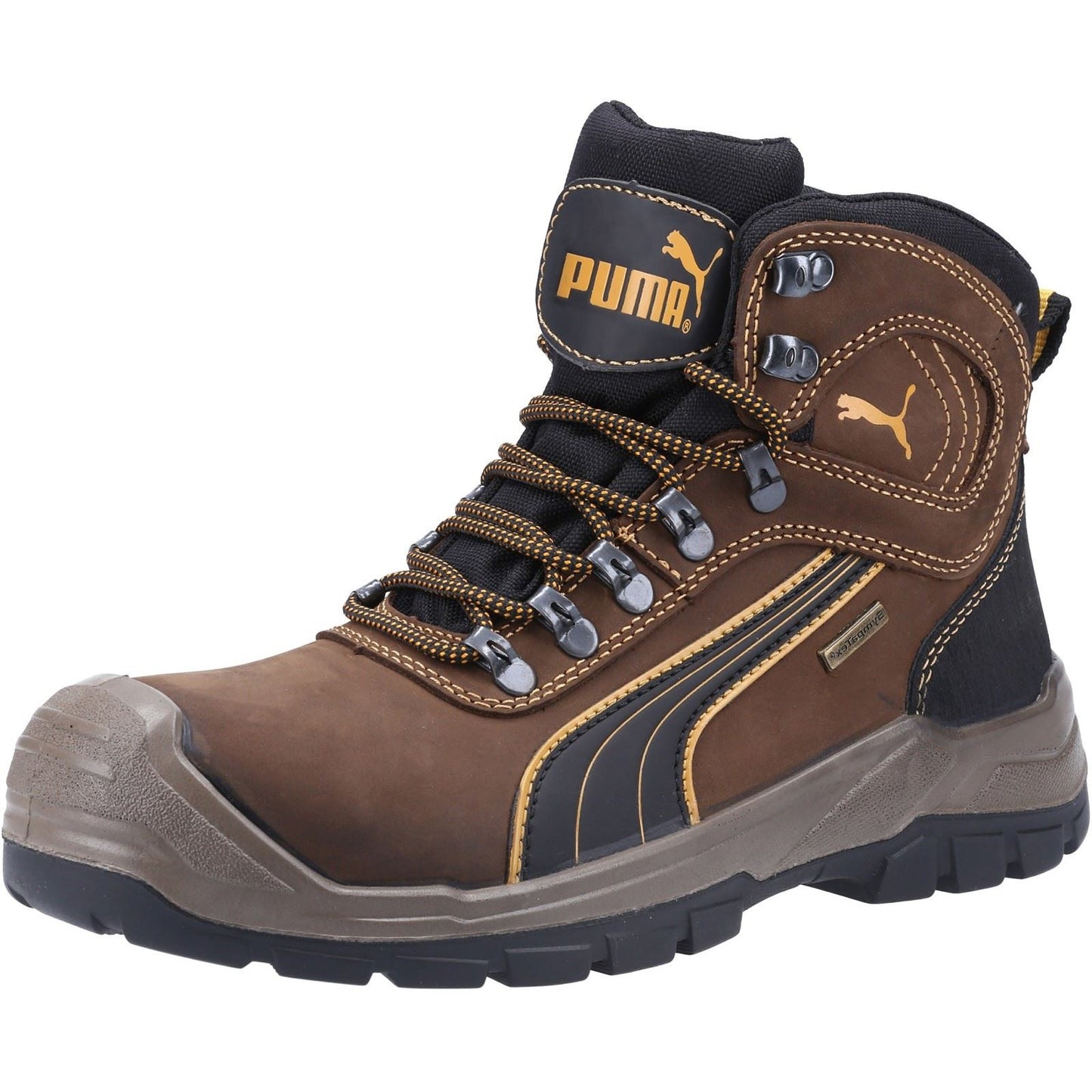 Puma Safety Men's Sierra Nevada Mid Safety Boot in Brown