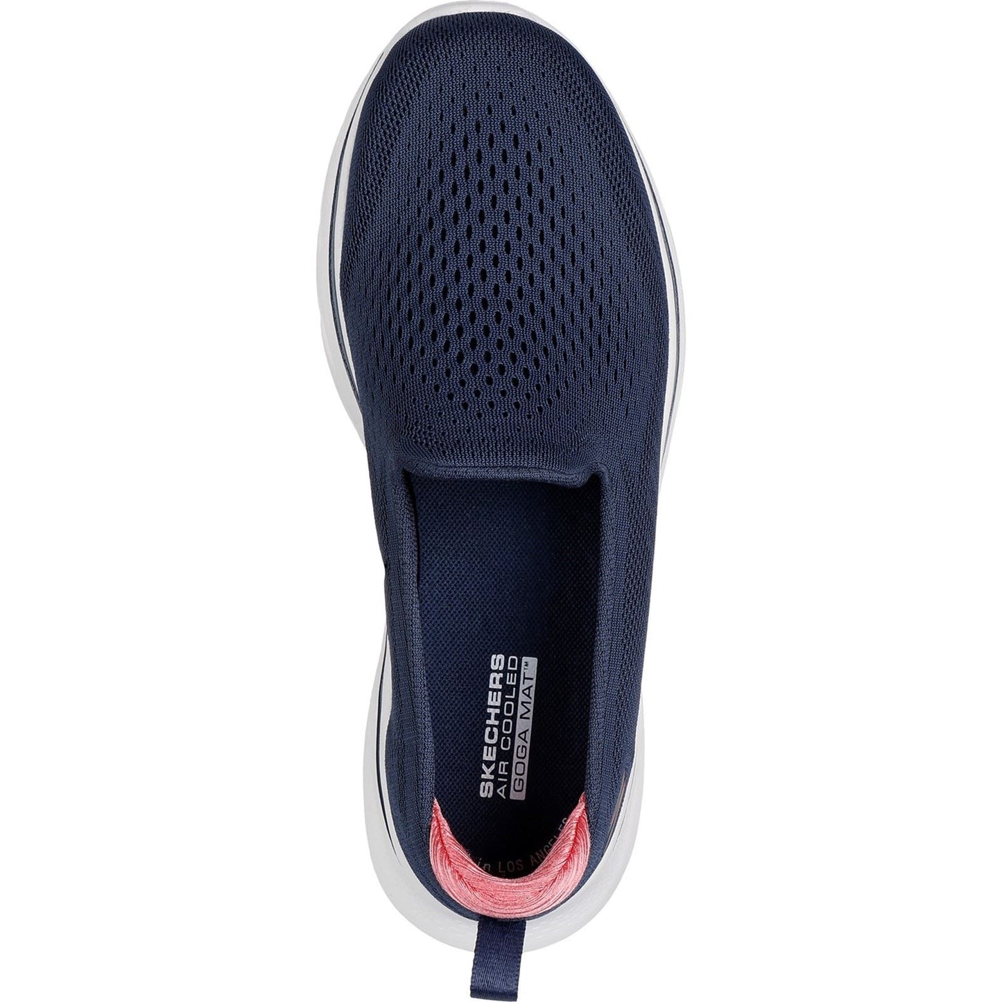 Skechers Women's GO WALK 7 - Vina Shoe in Navy/Coral