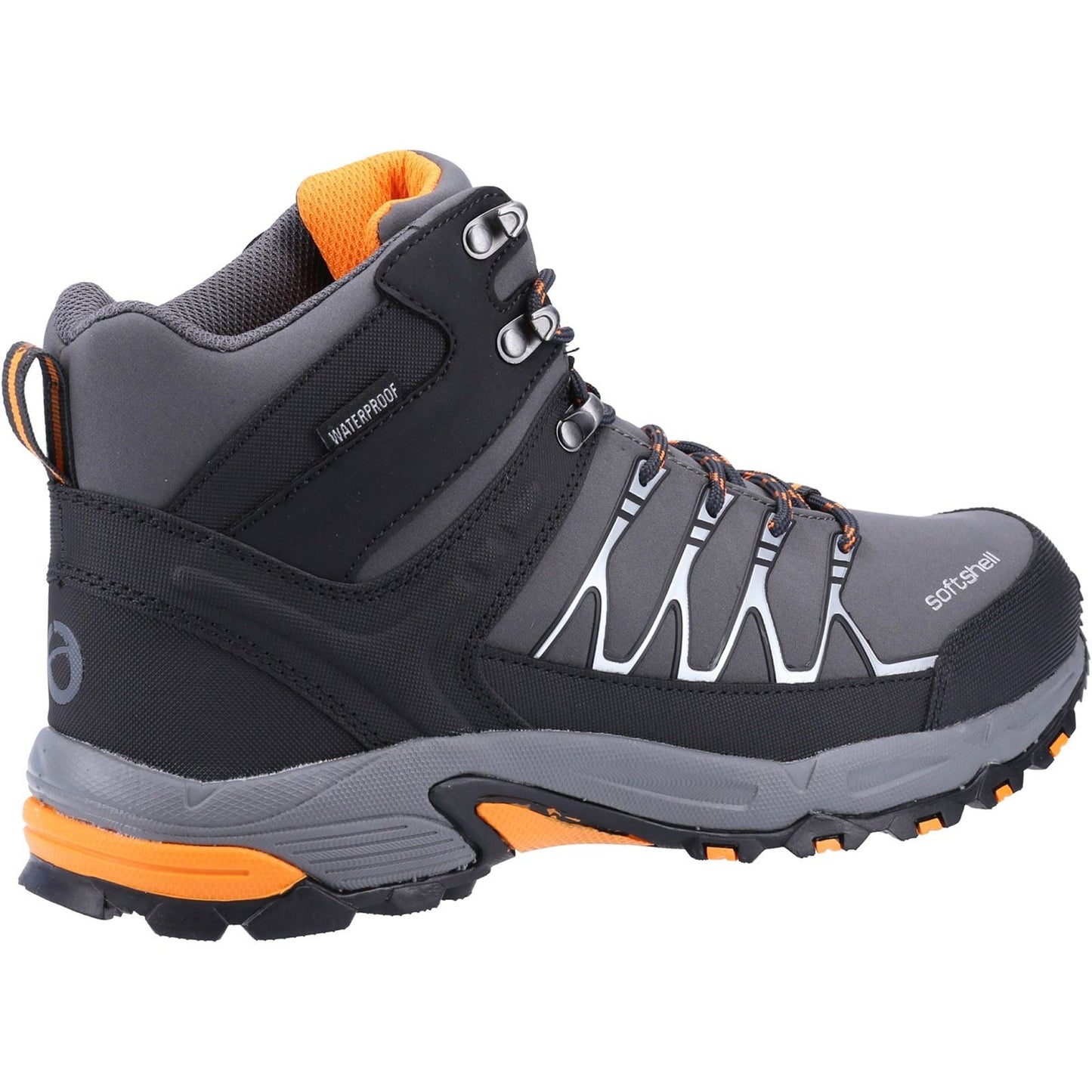 Cotswold Men's Abbeydale Mid Hiker in Grey/Orange