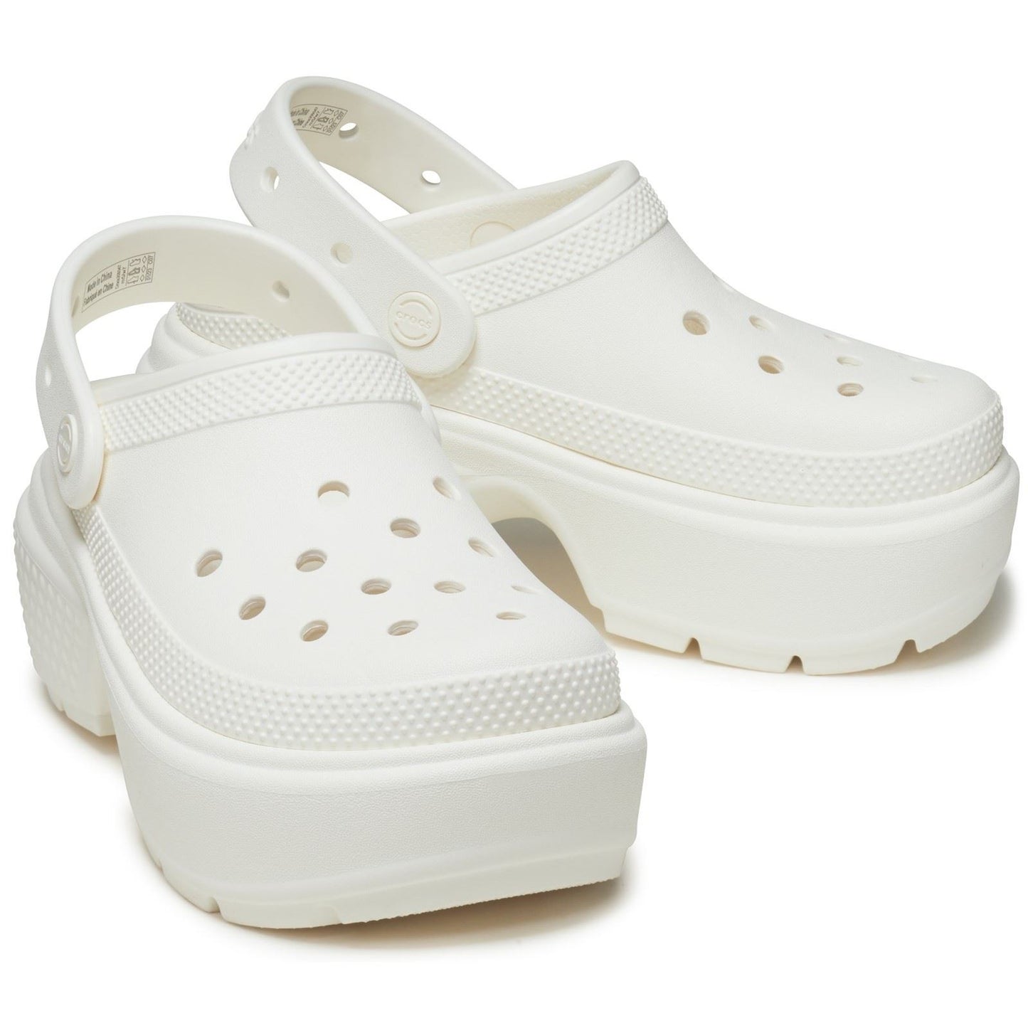 Crocs Unisex Stomp Clog in Chalk
