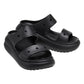 Crocs Classic Crush Sandal in Black