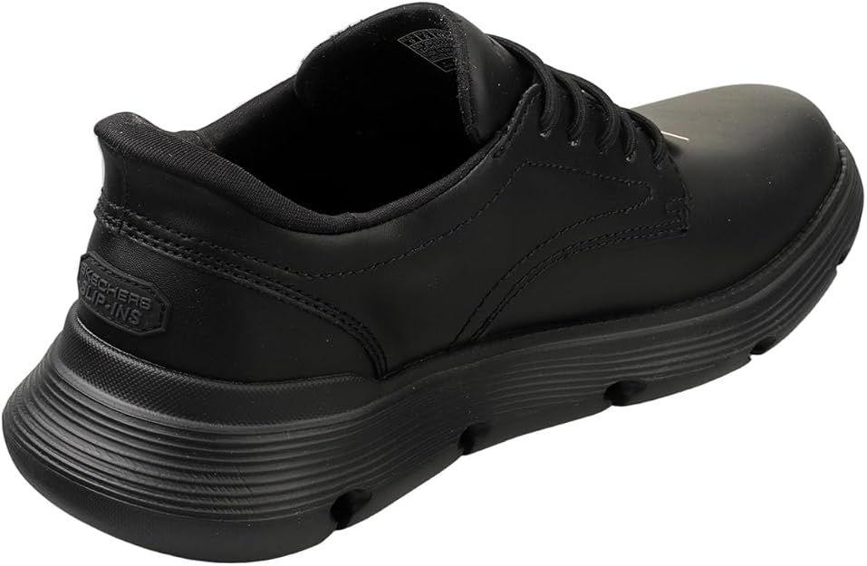 Skechers Garza Duran Leather Men's Black Trainers