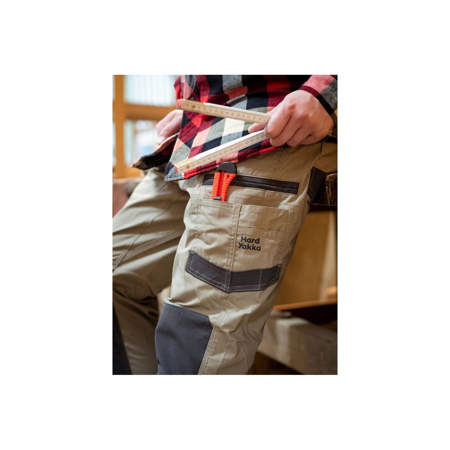 Hard Yakka Men's Raptor Active Pant in Desert