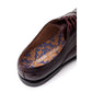 Base London Lapel Leather Men's Bordo Oxford Shoes