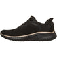 Skechers BOBS Sport Squad Chaos Textile Women's Black /Rose Gold Trainers