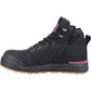 Hard Yakka Women's 3056 PR Side Zip Safety Boot in Black