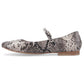 Hush Puppies Pasha Leather Women's Snake Flats
