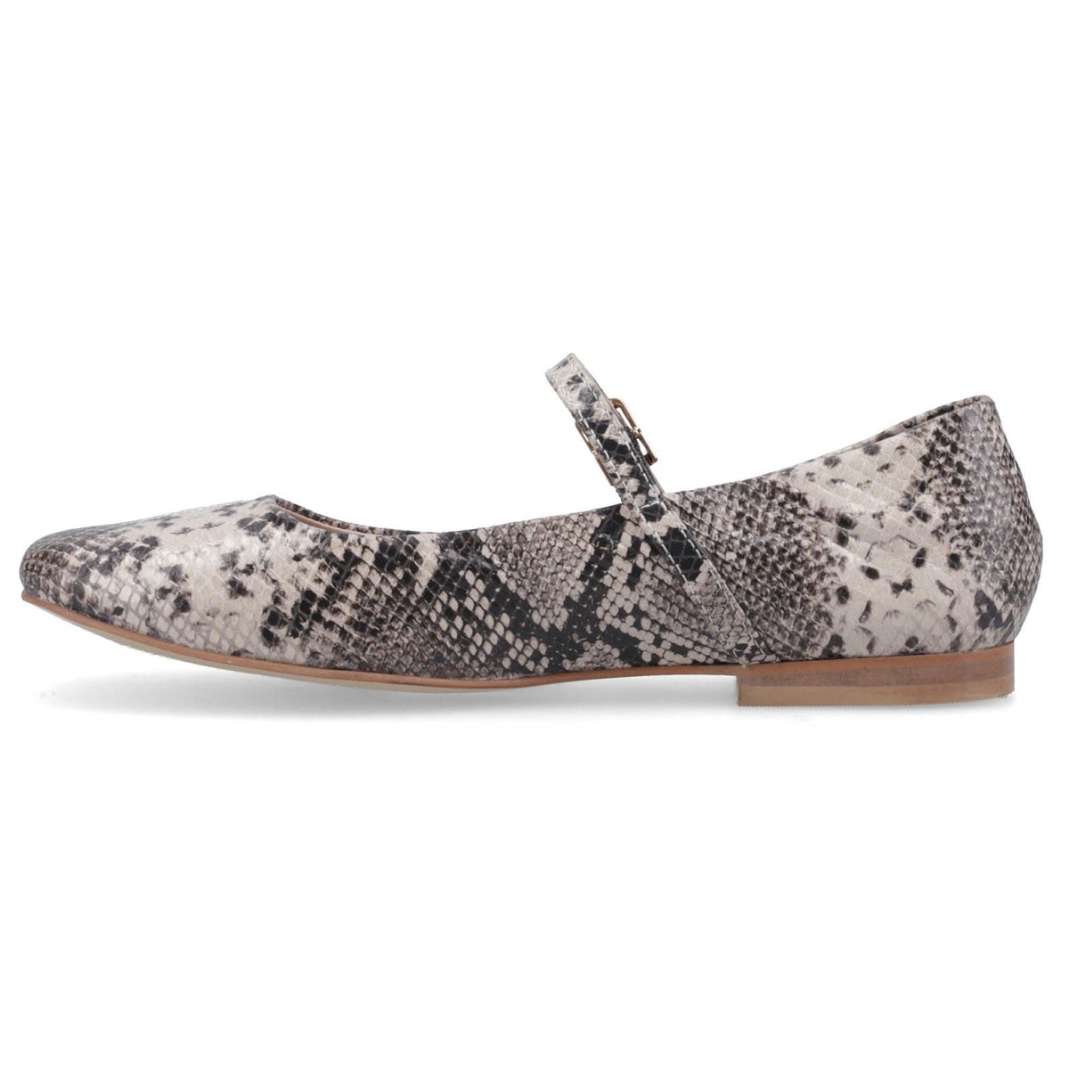 Hush Puppies Pasha Leather Women's Snake Flats