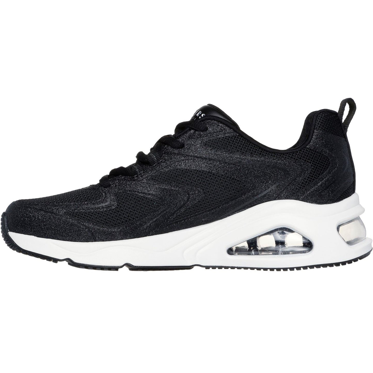 Skechers Tres-Air Uno Glit-Airy Women's Black Trainers