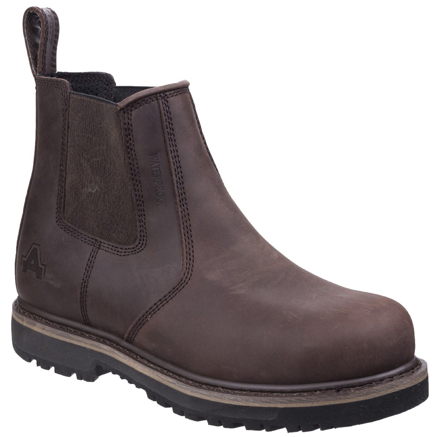 Amblers Safety Men's AS231 Dealer Safety Boot in Brown